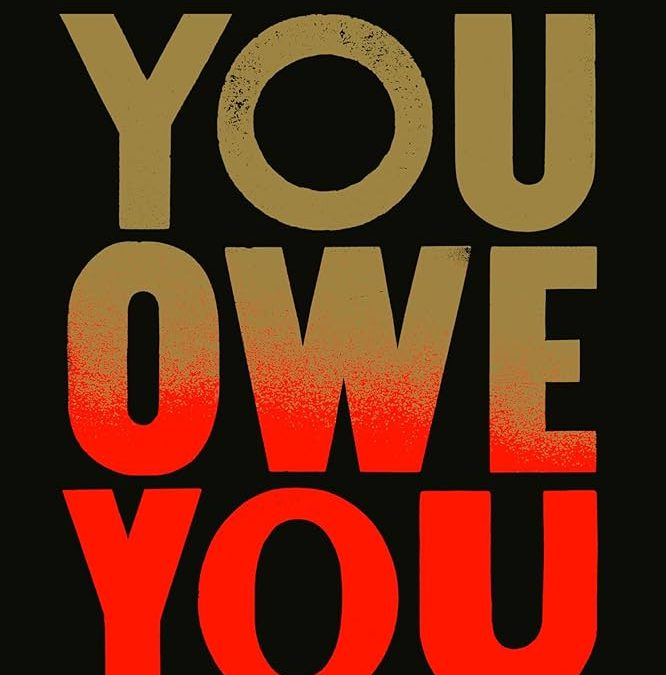 Book cover of "You Owe You" by Eric Thomas. Text reads "A New York Times Bestseller" and "Ignite Your Power, Your Purpose & Your Why" with a foreword by Chris Paul.